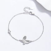 Butterfly Sterling Silver Bracelet for Women