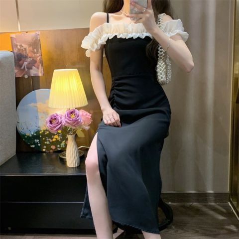 Summer Elegant Slimming High-End Fairy-Like Split Maxi Dress